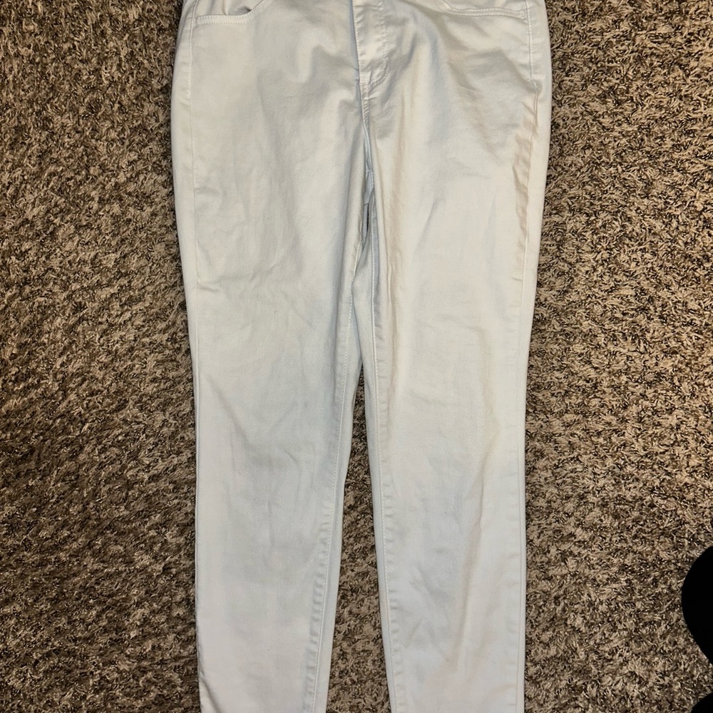 So Highrise White Skinny Jeans Jeggings 13/31
